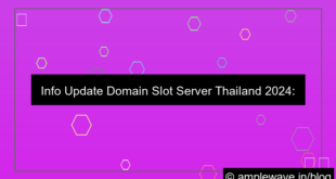 slot server thailand info update domain