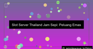 slot server thailand jam sepi peluang besar