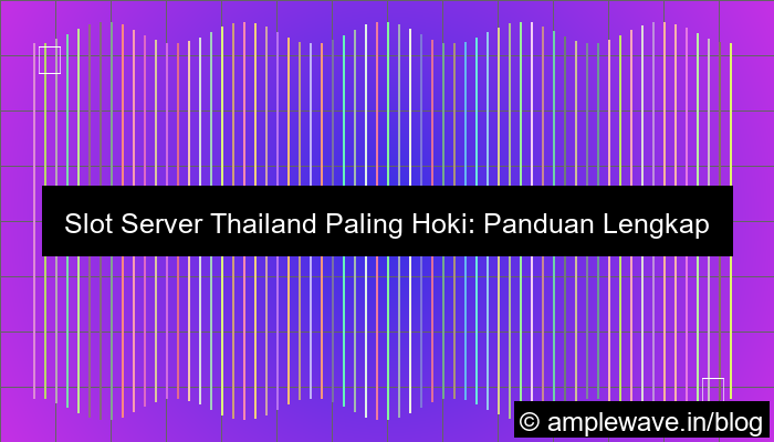 slot server thailand paling hoki