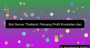 slot server thailand peluang profit konsisten