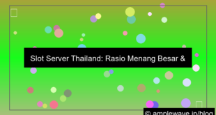 ilustrasi slot server thailand rasio menang besar