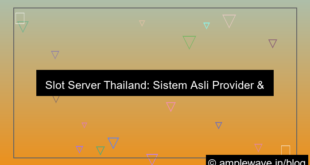 slot server thailand sistem asli provider
