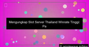 desain slot server thailand tingkat kemenangan tinggi